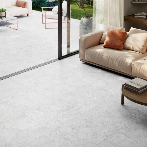 Levin Pearl 60 x 60cm Matt Porcelain Floor Tile - 1.44 sqm perbox