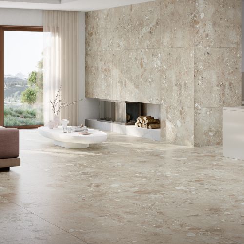 Ura Natural 60 x 60cm Rectified Porcelain Tile - 1.44sqm Perbox