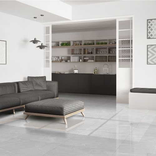 Pulpis Pearl 59.5 x 59.5cm Rectified Polished Porcelain Tile - 1.42sqm perbox