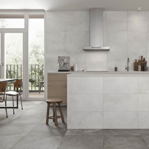 Amstel Blanco Matt 100 x 100cm Rectified Porcelain Tile - 1.98sqm perbox