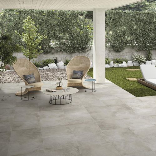 Amstel Cement Matt 100 x 100cm Rectified Porcelain Tile - 1.98sqm perbox