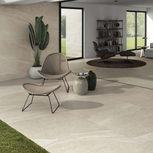 Austral Ivory Matt 120 x 120cm Rectified Porcelain Tile - 1.44sqm perbox