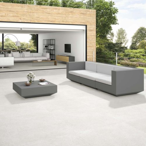 Homestone Pearl Matt 100 x 100cm Rectified Porcelain Tile - 1.98sqm perbox
