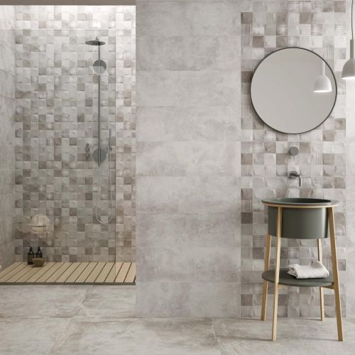 Jasper Silver Matt 100 x 100cm Rectified Porcelain Tile - 1.98sqm perbox