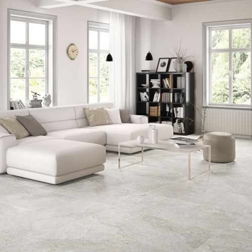 Rockstone Pearl Matt 100 x 100cm Rectified Porcelain Tile - 1.98sqm perbox