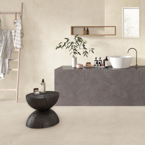 Scarlet Ivory Polished 100 x 100cm Rectified Porcelain Tile - 1.98sqm perbox