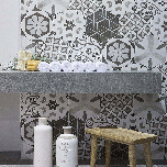 Esagono Idra 25.8 x 29cm Porcelain Wall & Floor Tile - 1sqm perbox (3107)