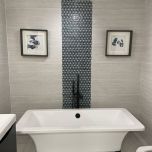 Orsay Pearl Matt Rectified 29.5 x 90cm White Body Tile - 1.59sqm perbox (12030)