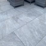 Stonehenge Grey 20mm Outdoor 60 x 90cm Porcelain Tile - 1.08sqm perbox (12444)