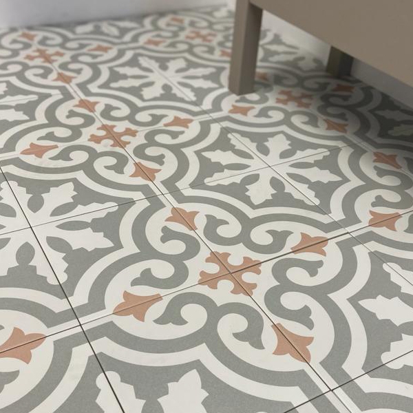 Decorative Pattern Tile, Brown And White Patterned Floor Tiles